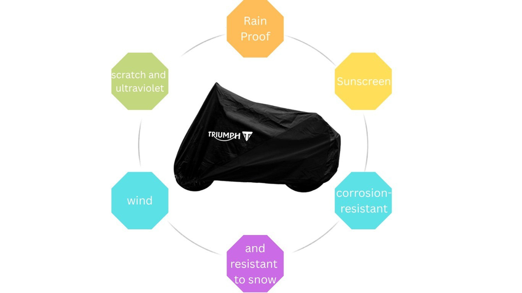 Vespa Motorcycle Protective Outdoor Cover – Rain, Sun & Dust Resistant