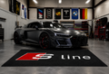Audi S-Line Garage Floor Mat – Premium Parking Mat 60x87 Inches
