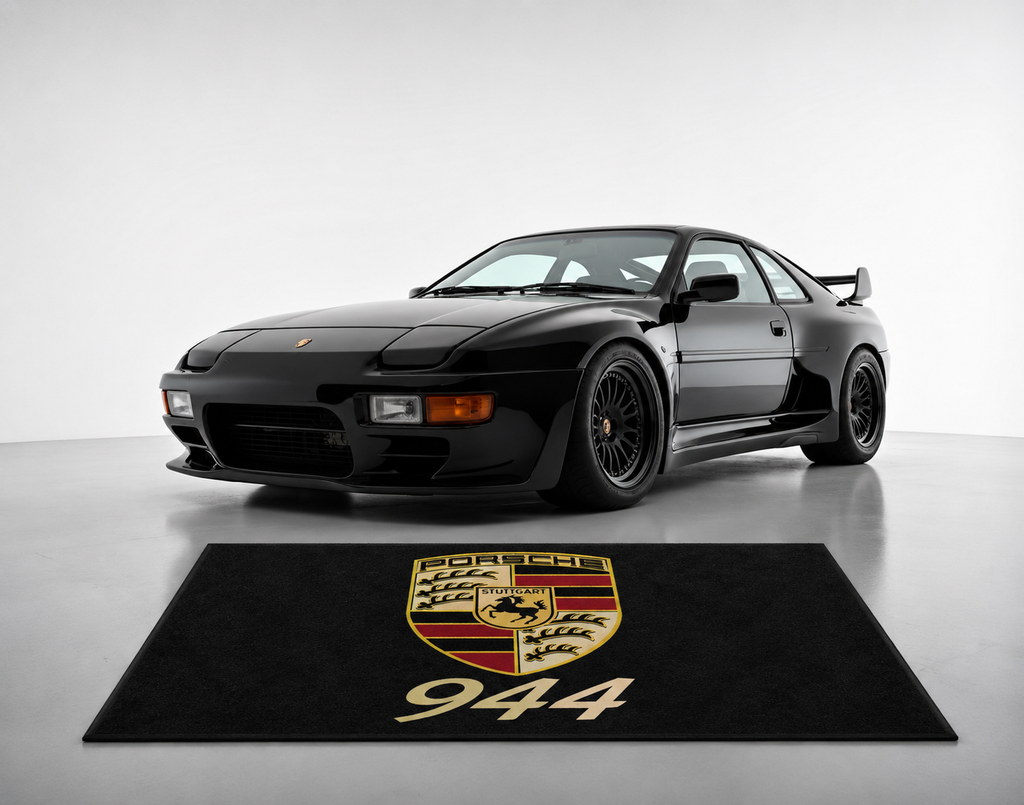 Porsche 944 Garage Floor Mat 5x7 FT (60x87 Inches) Showroom Rug