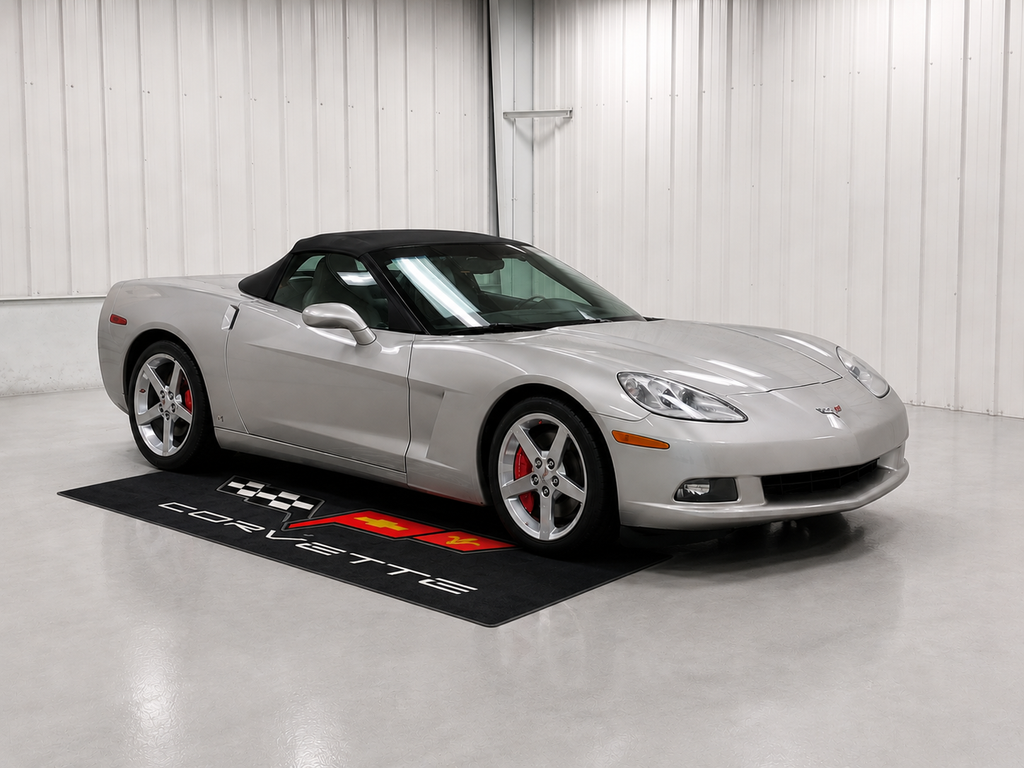 Corvette C6 Garage Floor Mat 5x7 FT (60x87 Inches) Showroom Rug