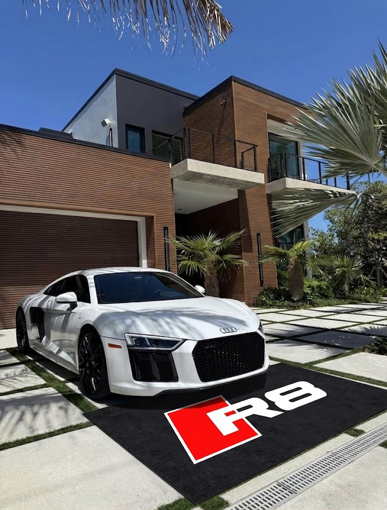 Audi R8 Garage Floor Mat – Premium Parking Mat 60x87 Inches