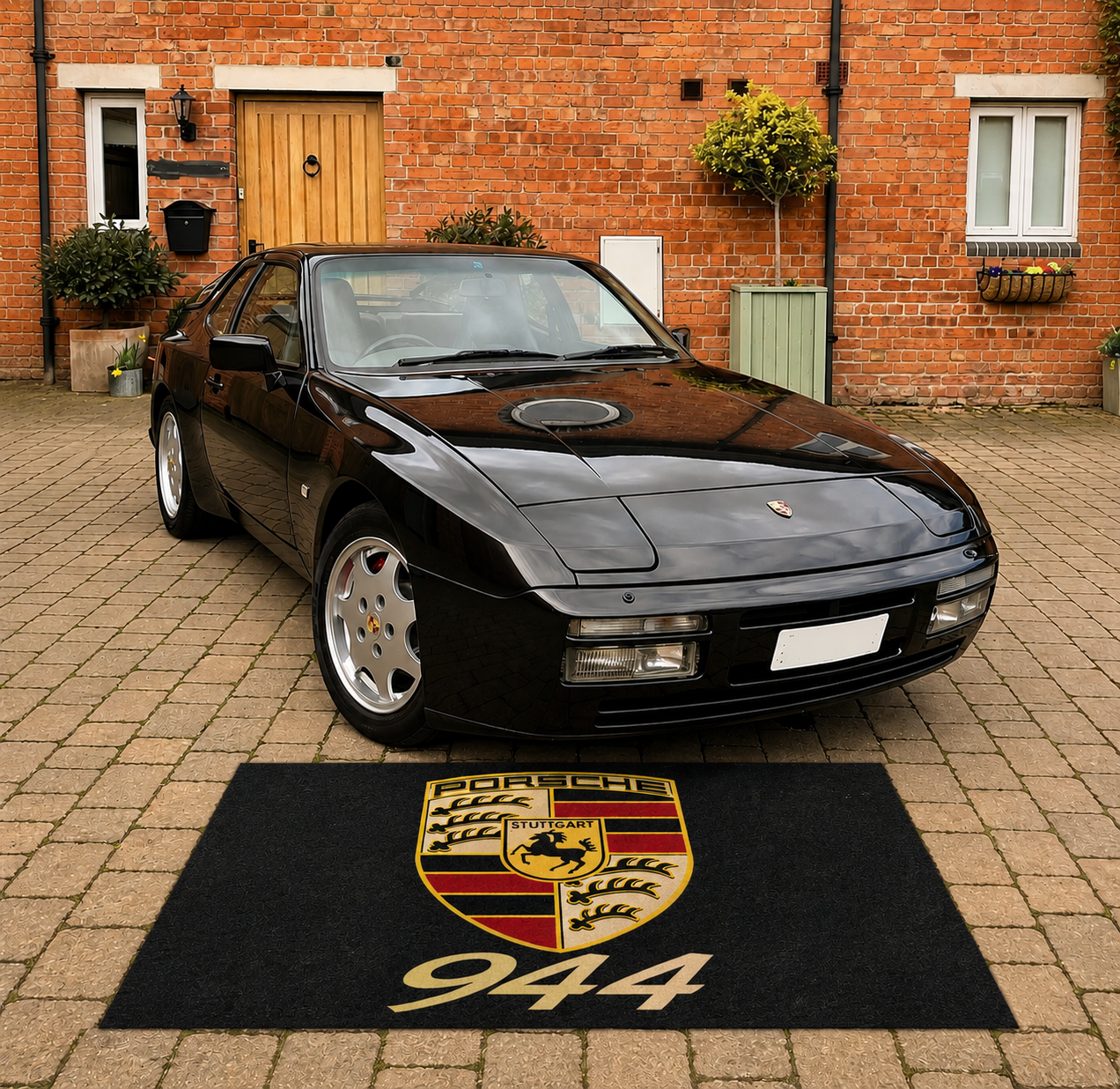 Porsche 944 Garage Floor Mat 5x7 FT (60x87 Inches) Showroom Rug