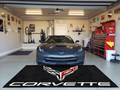 Corvette C7 Garage Floor Mat 5x7 FT (60x87 Inches) Showroom Rug