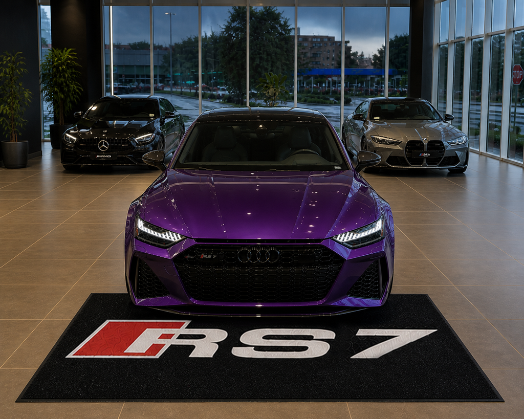 Audi RS7 Garage Floor Mat – Premium Parking Mat 60x87 Inches
