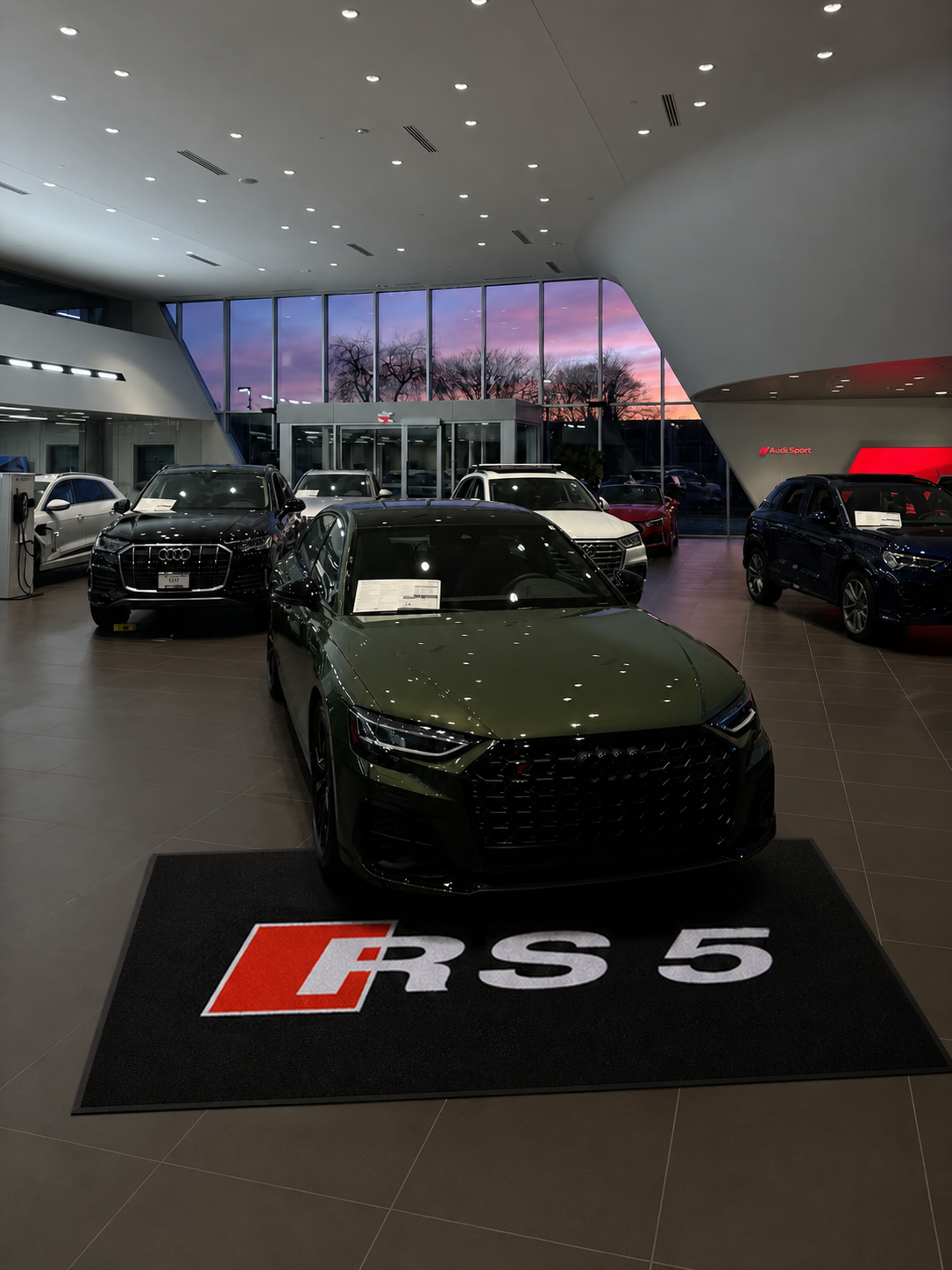 Audi RS5 Garage Floor Mat – Premium Parking Mat 60x87 Inches
