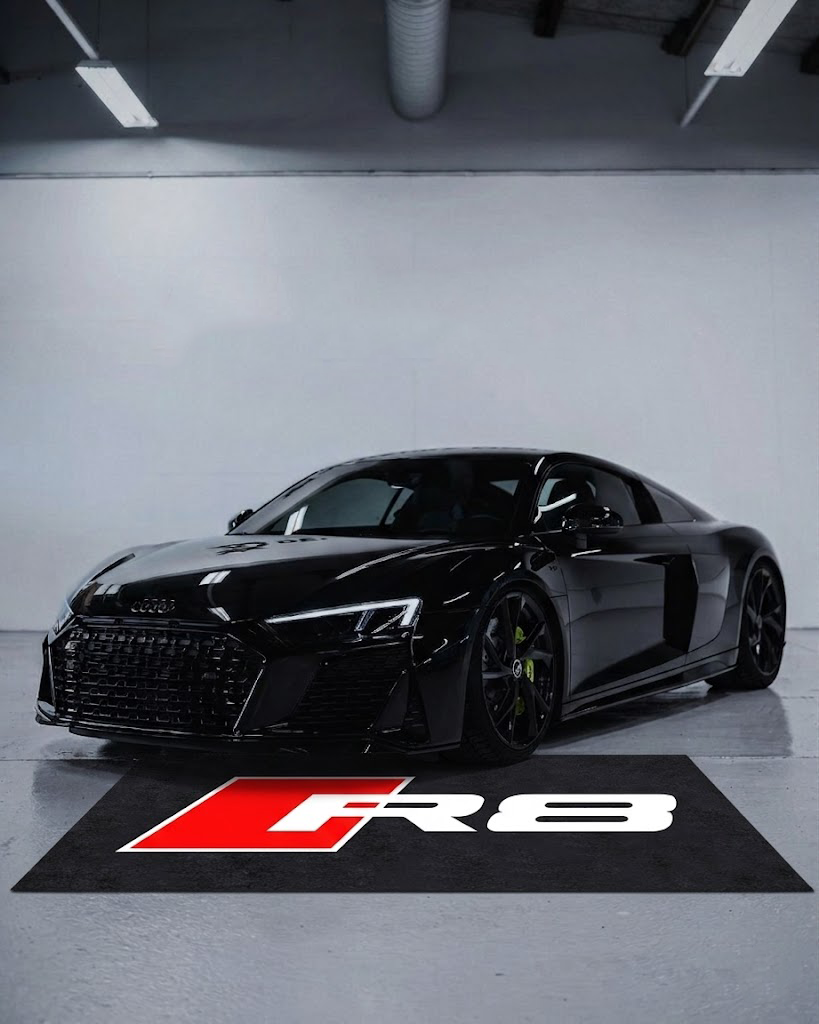 Audi R8 Garage Floor Mat – Premium Parking Mat 60x87 Inches