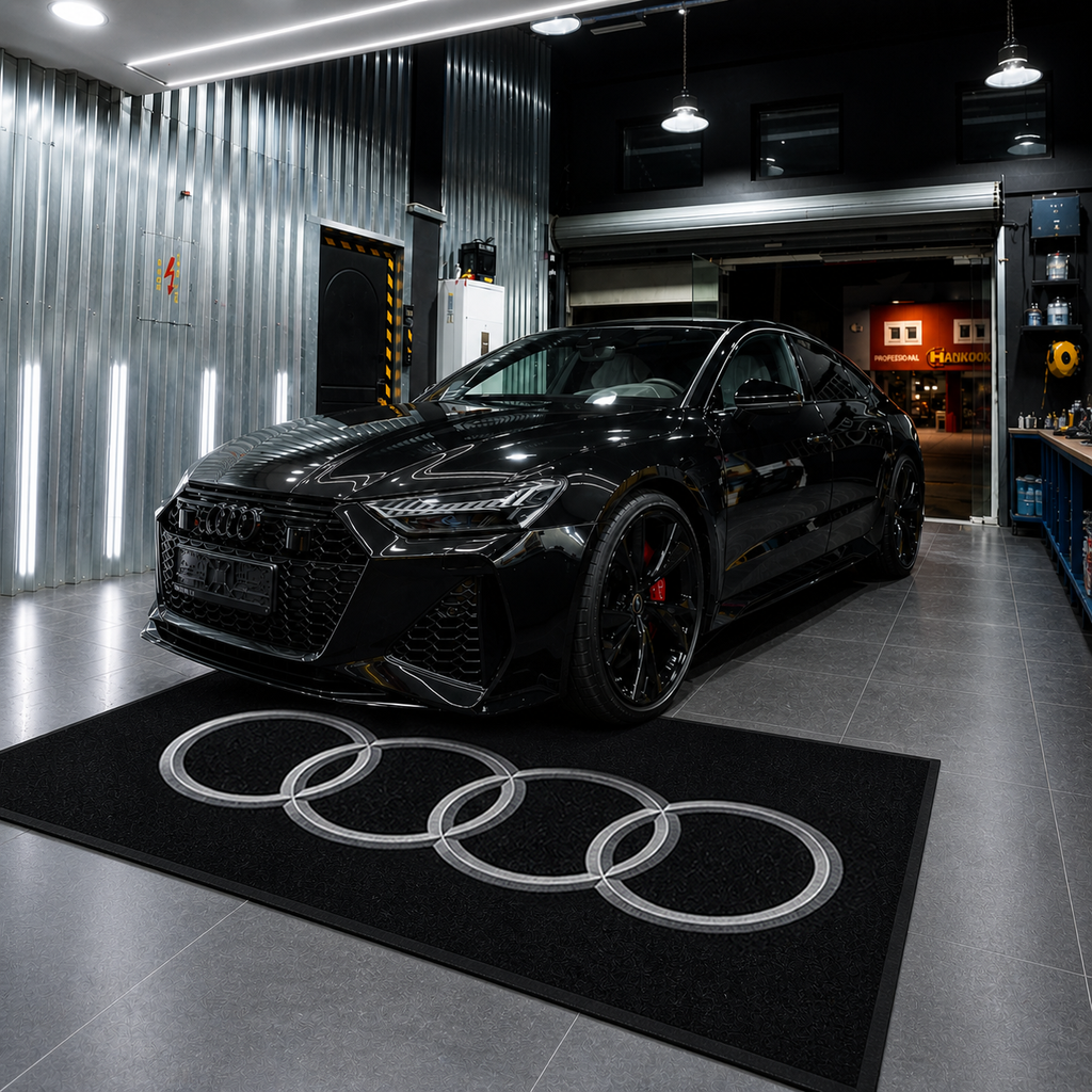 Audi Garage Floor Mat – Premium Parking Mat 60x87 Inches