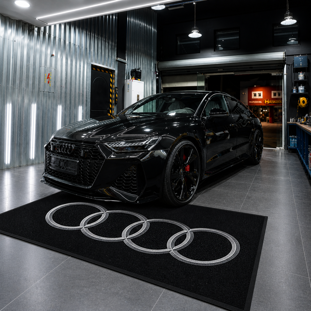 Audi Garage Floor Mat – Premium Parking Mat 60x87 Inches