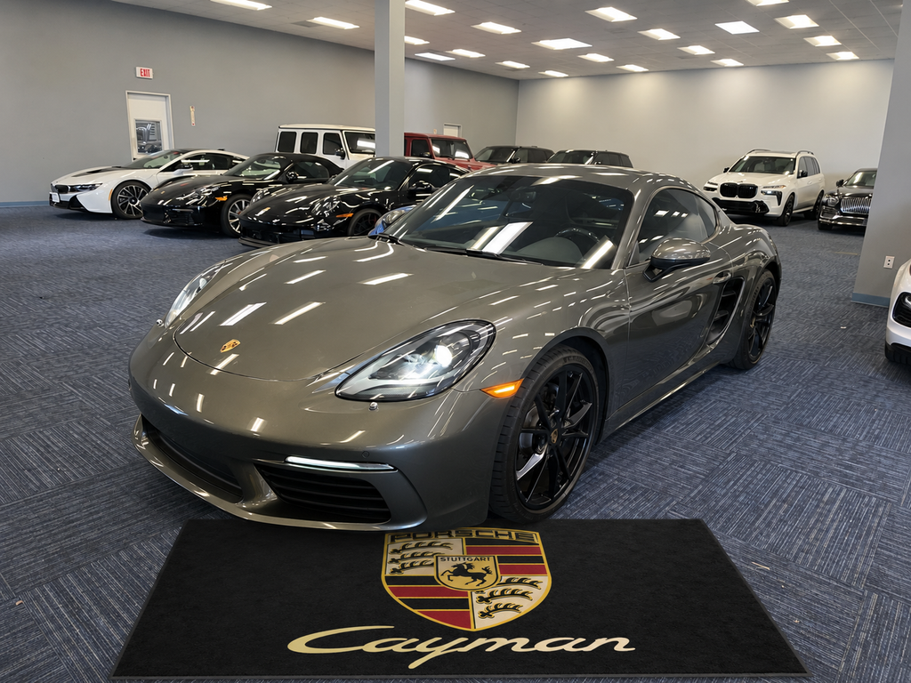 Porsche Cayman Garage Floor Mat 5x7 FT (60x87 Inches) Showroom Rug
