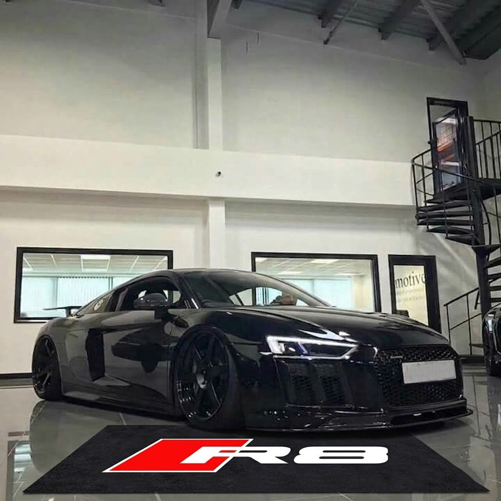 Audi R8 Garage Floor Mat – Premium Parking Mat 60x87 Inches