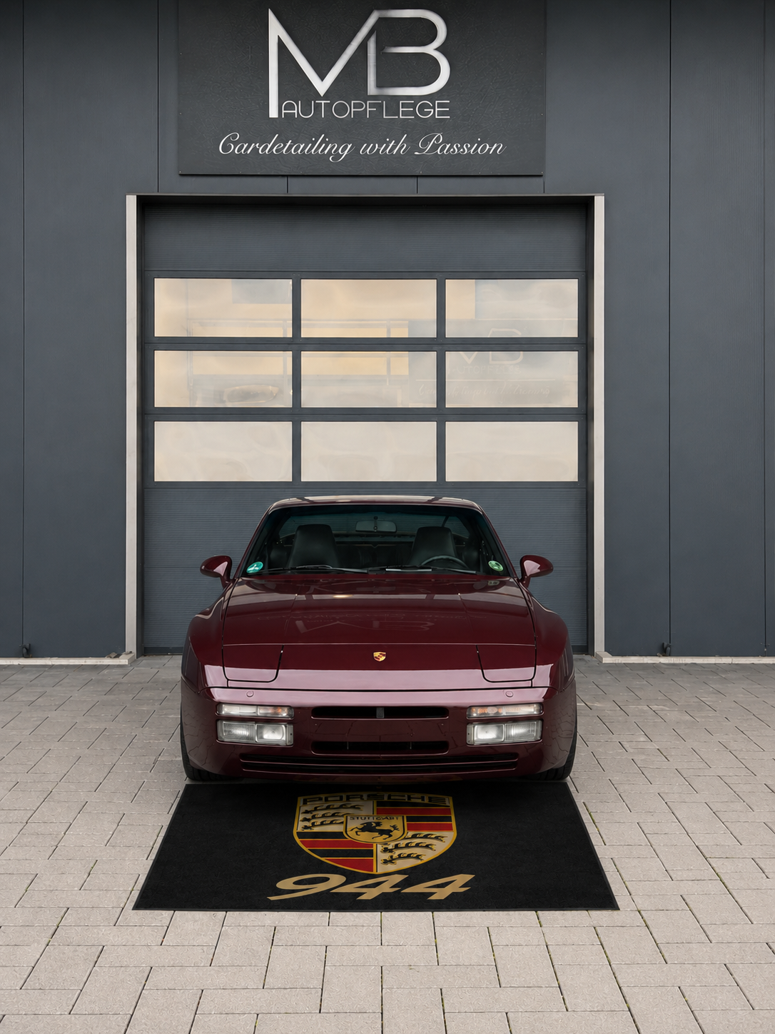 Porsche 944 Garage Floor Mat 5x7 FT (60x87 Inches) Showroom Rug
