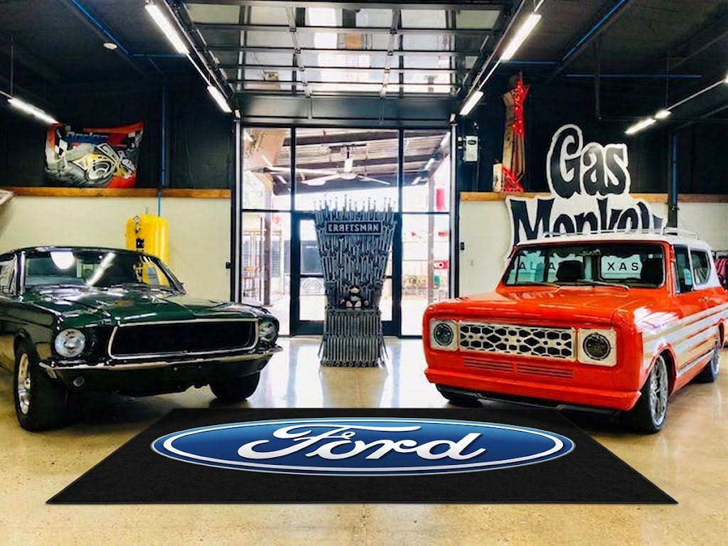 Ford Garage Floor Mat 5x7 FT (60x87 Inches) Showroom Rug