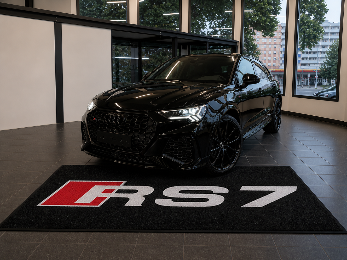 Audi RS7 Garage Floor Mat – Premium Parking Mat 60x87 Inches