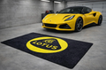 Lotus Garage Floor Mat 5x7 FT (60x87 Inches) Showroom Rug