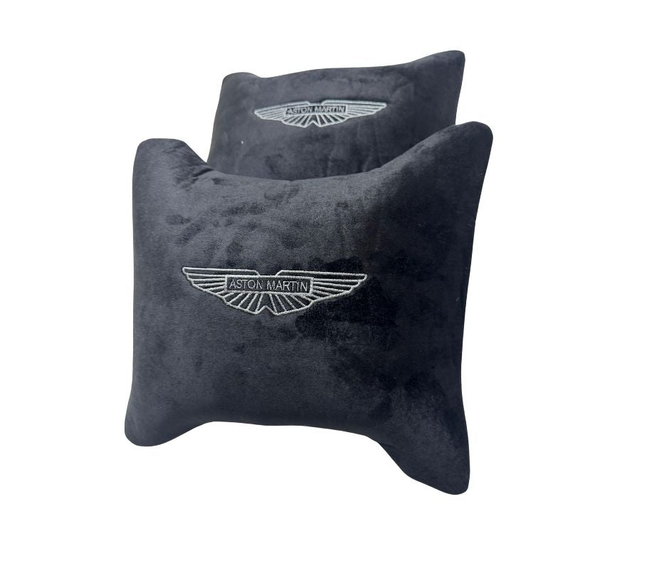 Aston Martin Alcantara Neck Pillow - 2 PCS