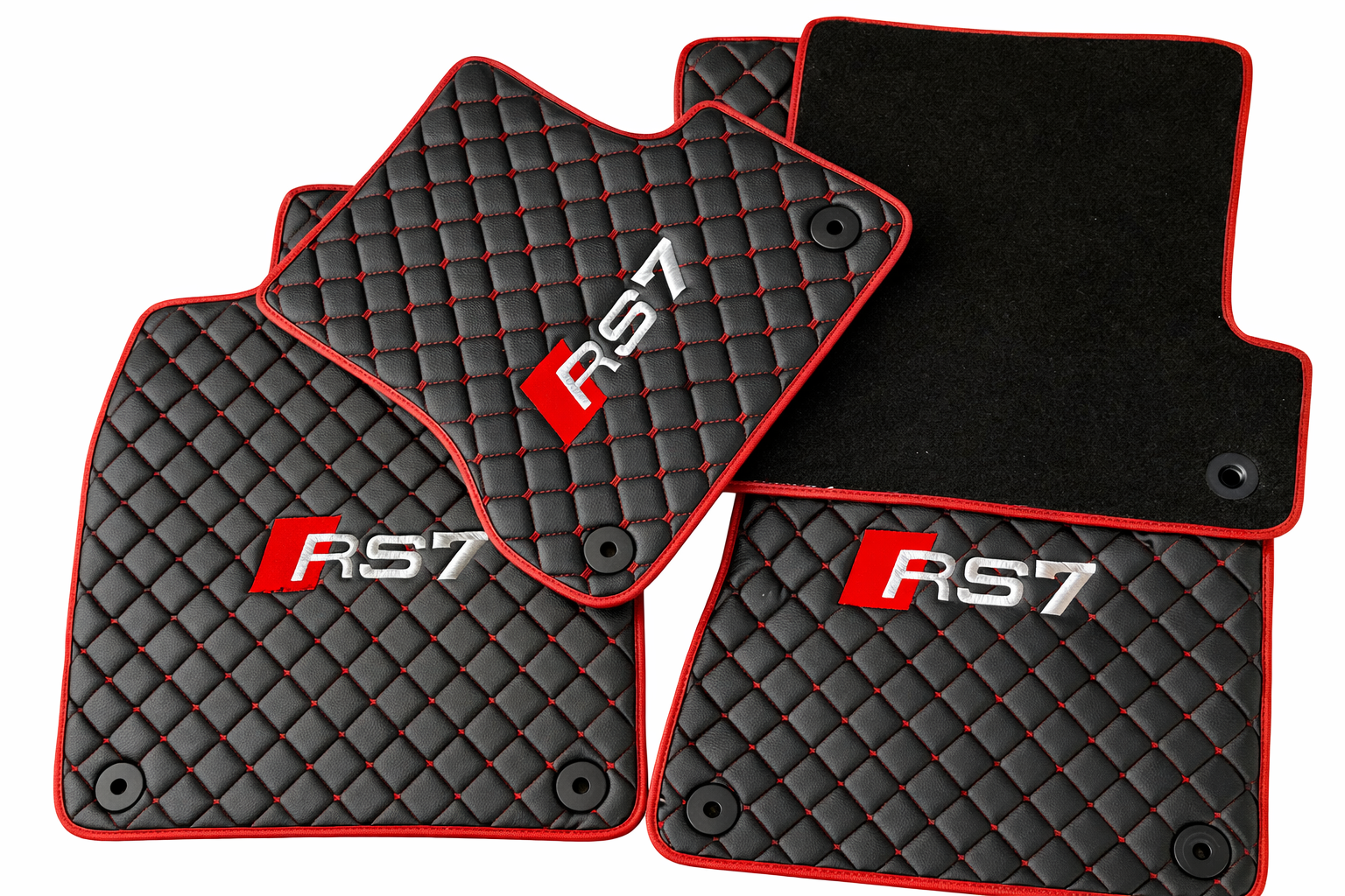 For Audi RS7 Car Floor Mats Custom fit Leather for all Audi RS7 Model Waterproof Carpet Liner