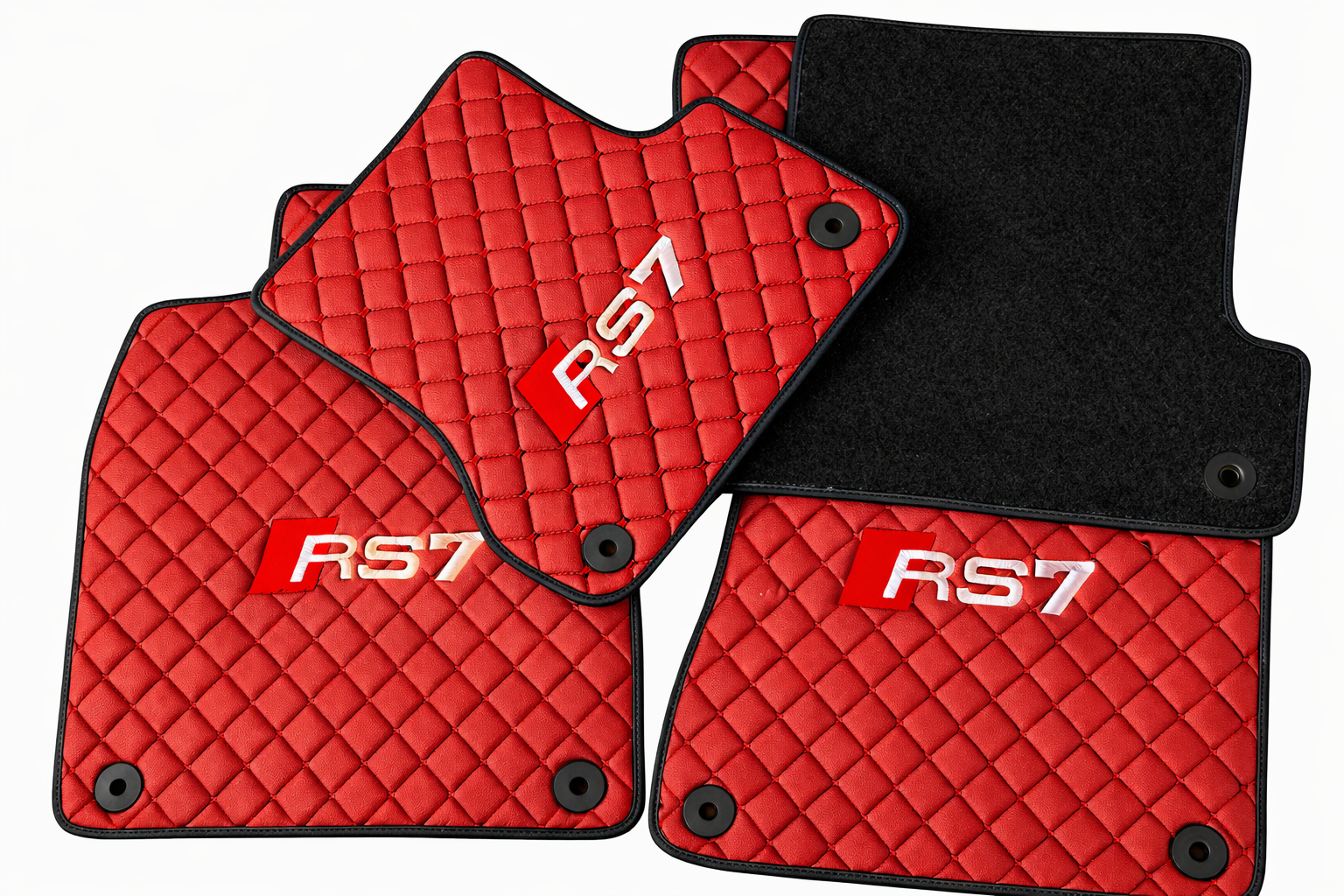 For Audi RS7 Car Floor Mats Custom fit Leather for all Audi RS7 Model Waterproof Carpet Liner
