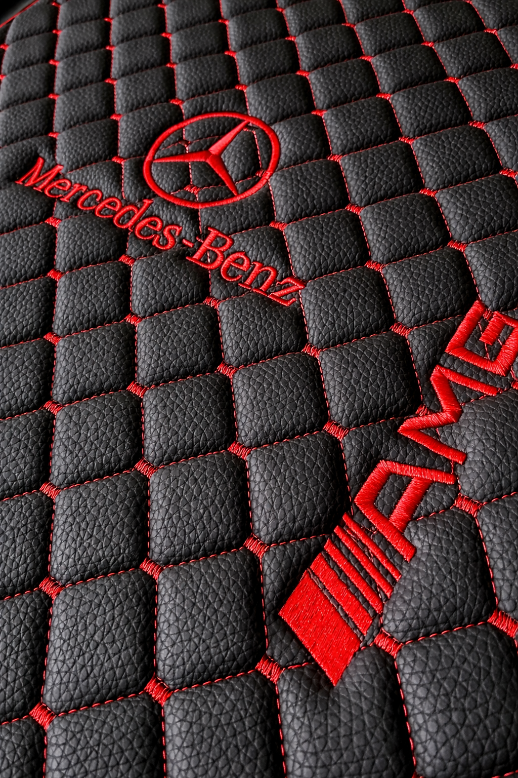 For Mercedes Benz and AMG Car Floor Mats Custom fit Leather for all Mercedes Benz AMG Model Waterproof Carpet Liner