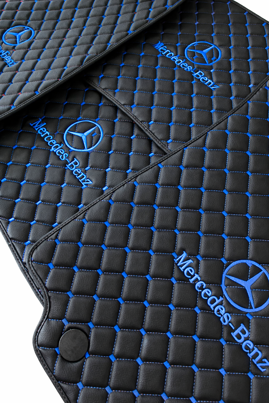 For Mercedes Benz Car Floor Mats Custom fit Leather for all Mercedes Benz Model Waterproof Carpet Liner