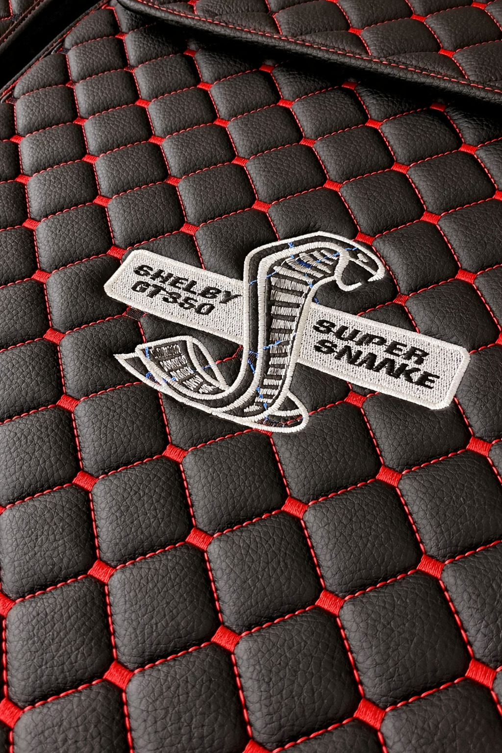 For Shelby GT350 Supersnake Car Floor Mats Custom fit Leather for all Shelby GT350 Supersnake Model Waterproof Carpet Liner