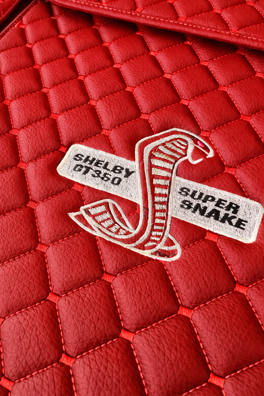 For Shelby GT350 Supersnake Car Floor Mats Custom fit Leather for all Shelby GT350 Supersnake Model Waterproof Carpet Liner