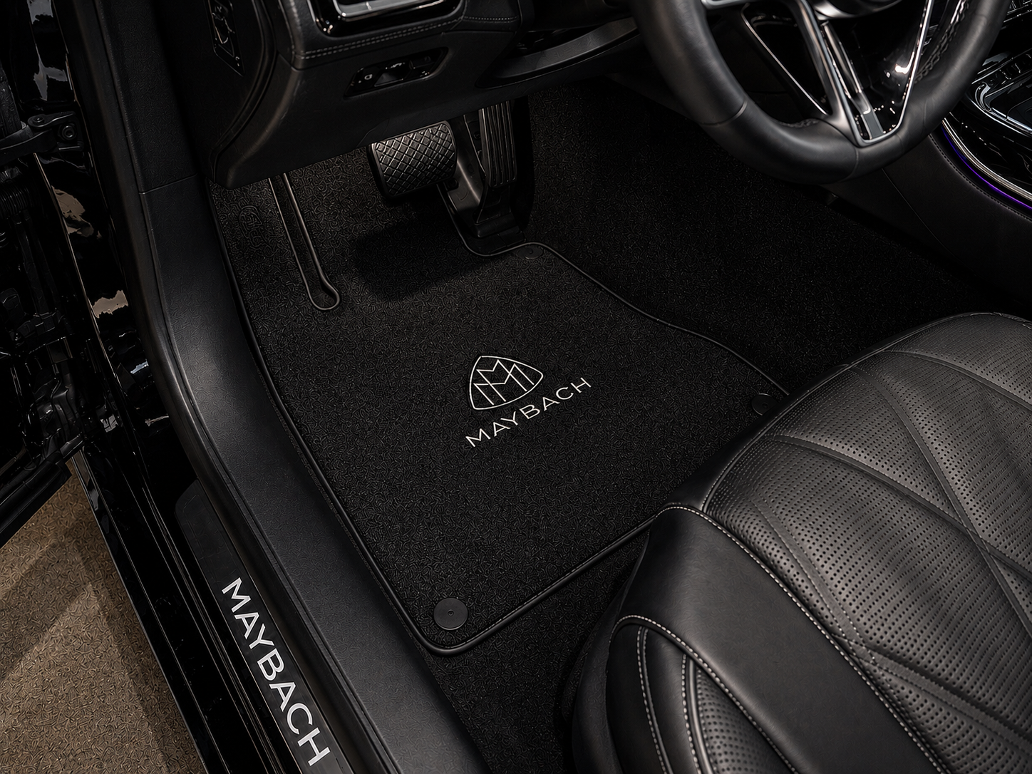 For Maybach Car Floor Mats Custom fit Carpet for all Maybach Model Carpet Liner