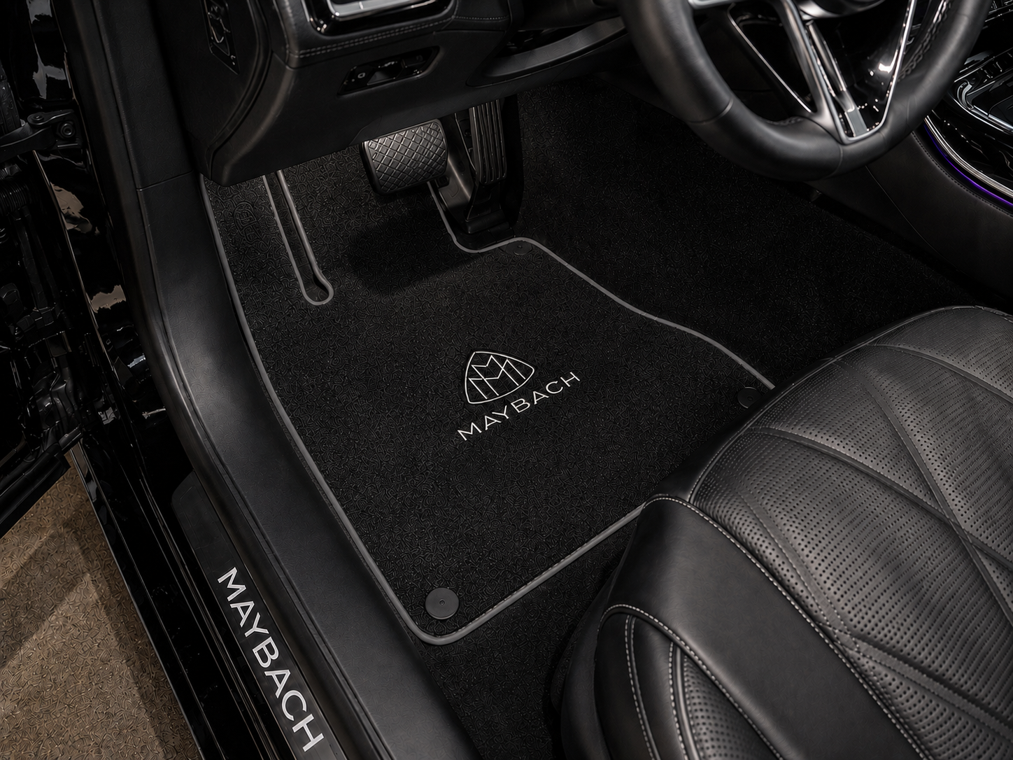 For Maybach Car Floor Mats Custom fit Carpet for all Maybach Model Carpet Liner