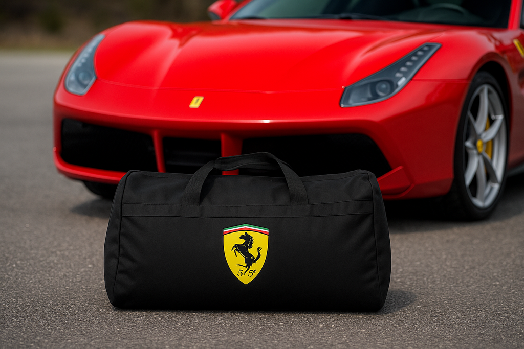 Luxury Ferrari Duffel - Trunk Bag 12 × 20 Inch