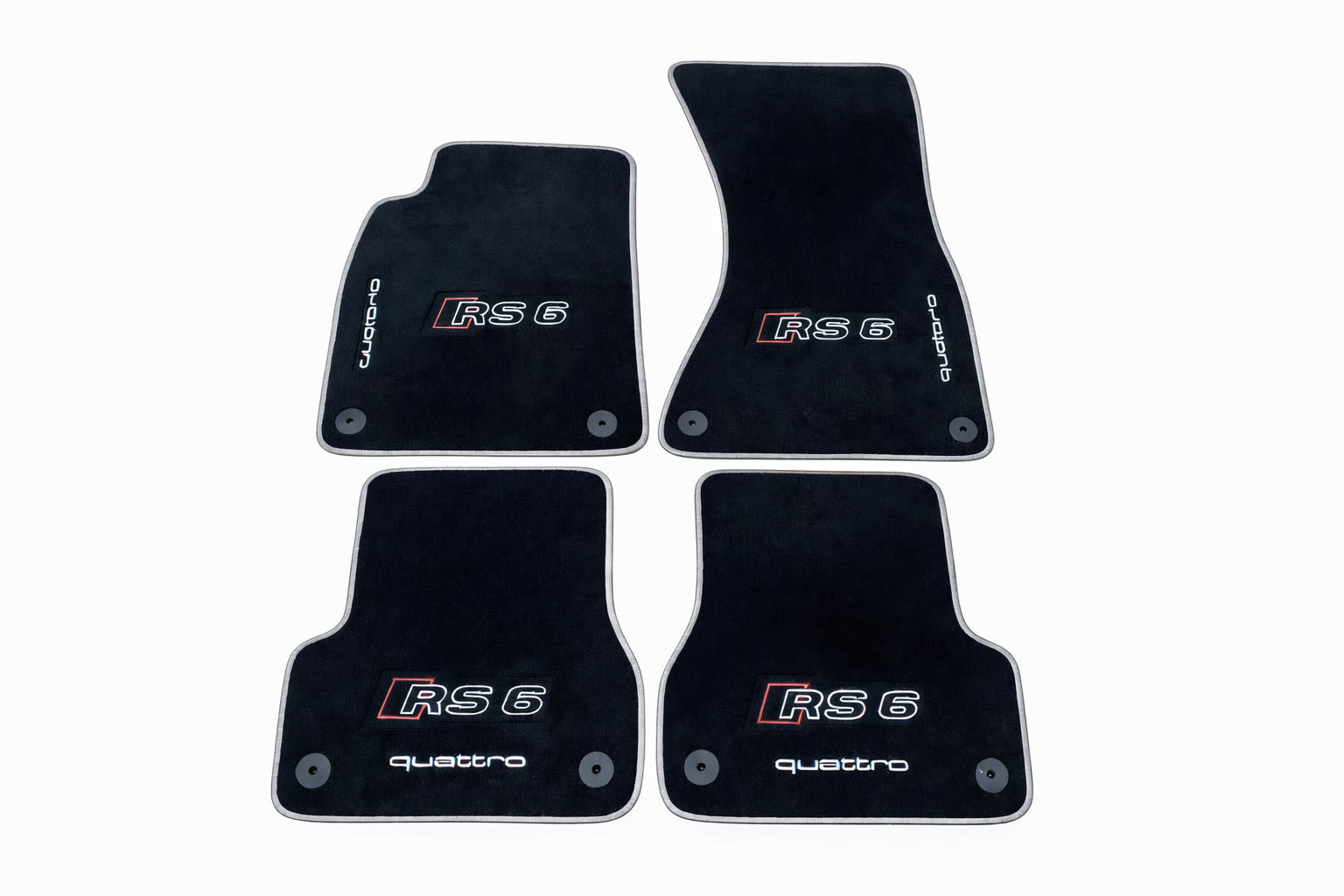 For all Audi RS6 Quattro Carpet Car Floor Mats Custom fit for all Audi RS6 Quattro  Model Carpet Liner