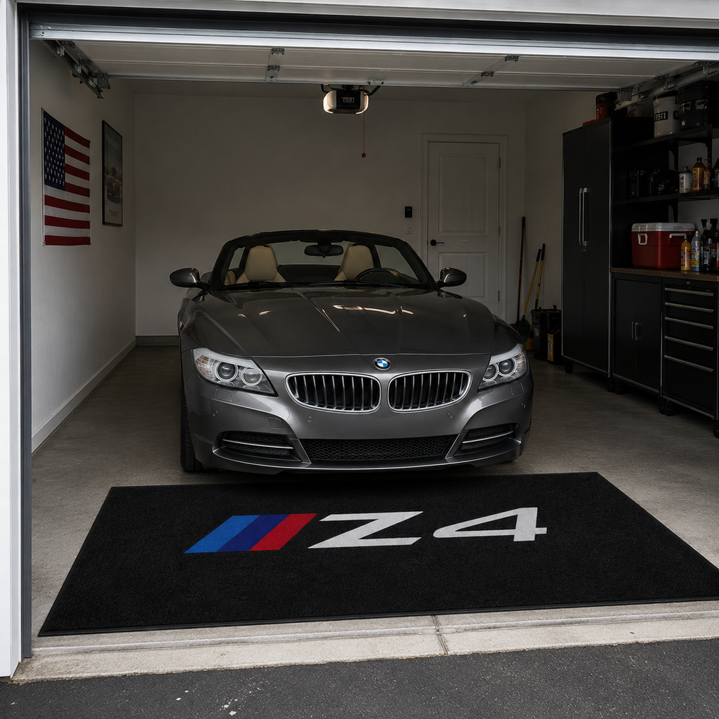 BMW Z4 Garage Floor Mat – Premium Parking Mat 60x87 Inches