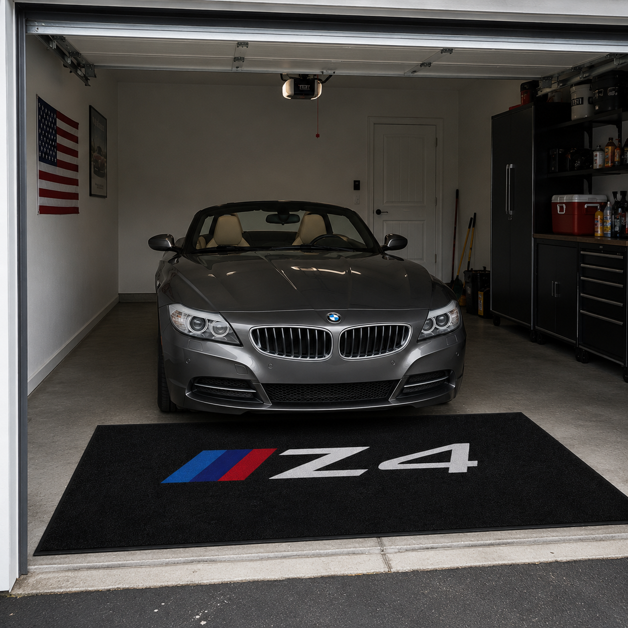 BMW Z4 Garage Floor Mat – Premium Parking Mat 60x87 Inches