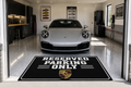 Porsche Garage Rug RESERVED PARKING ONLY Special Production