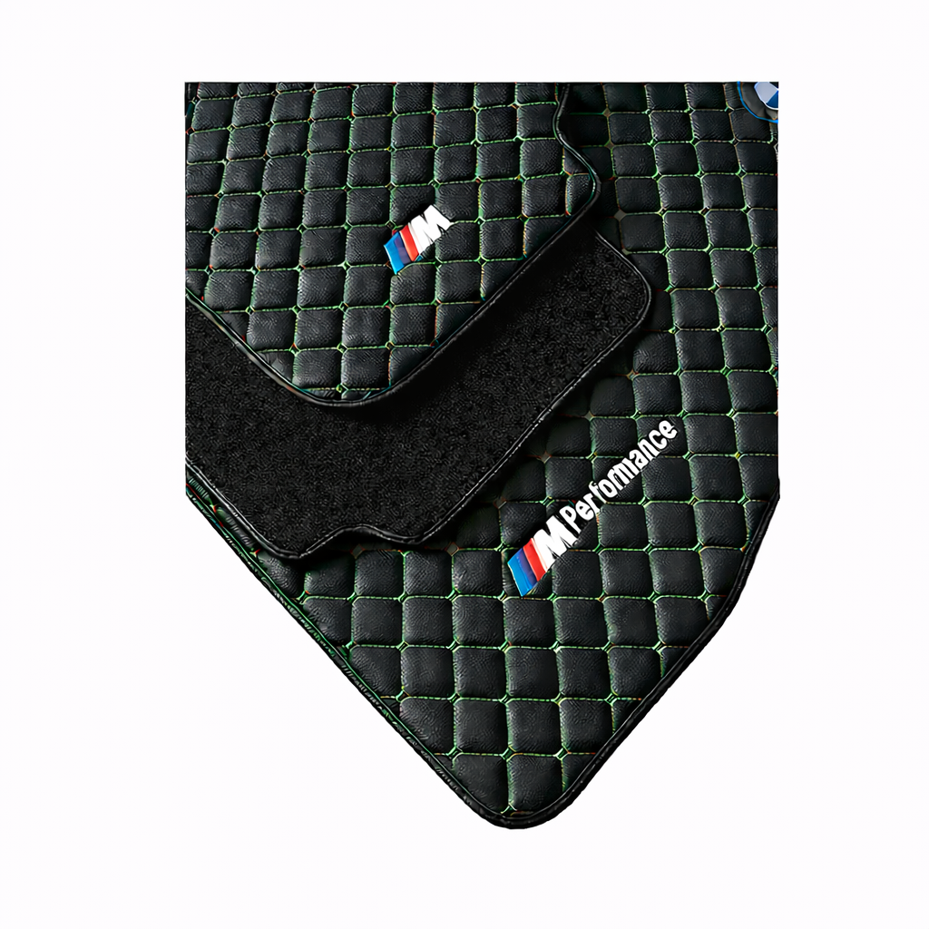 For BMW M Performance Car Floor Mats Custom fit Leather for all BMW M Performance Waterproof Carpet Liner
