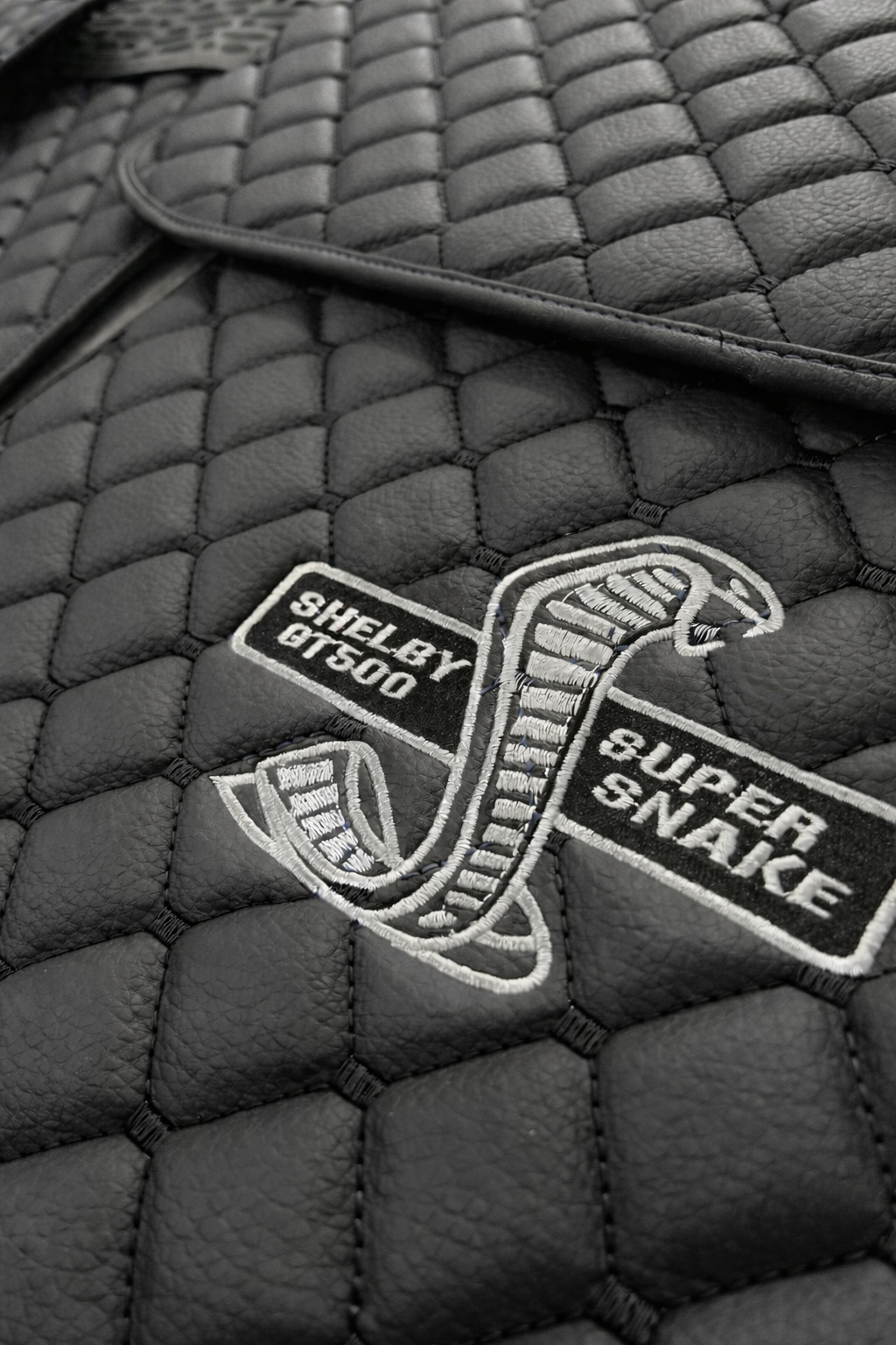 For Shelby GT500 Supersnake Car Floor Mats Custom fit Leather for all Shelby GT500 Supersnake Model Waterproof Carpet Liner