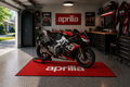 Aprilia Motorcycle Garage Mat – Premium 32x87 Inch Parking Floor Mat