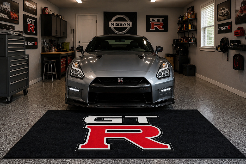 GTR Garage Floor Mat – Premium Parking Mat 60x87 Inches