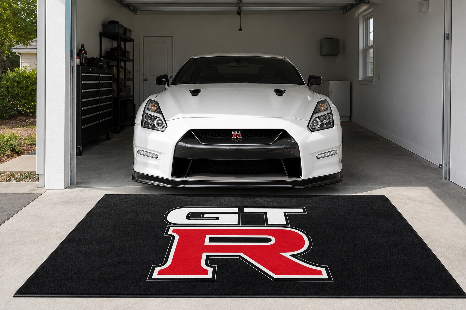 GTR Garage Floor Mat – Premium Parking Mat 60x87 Inches