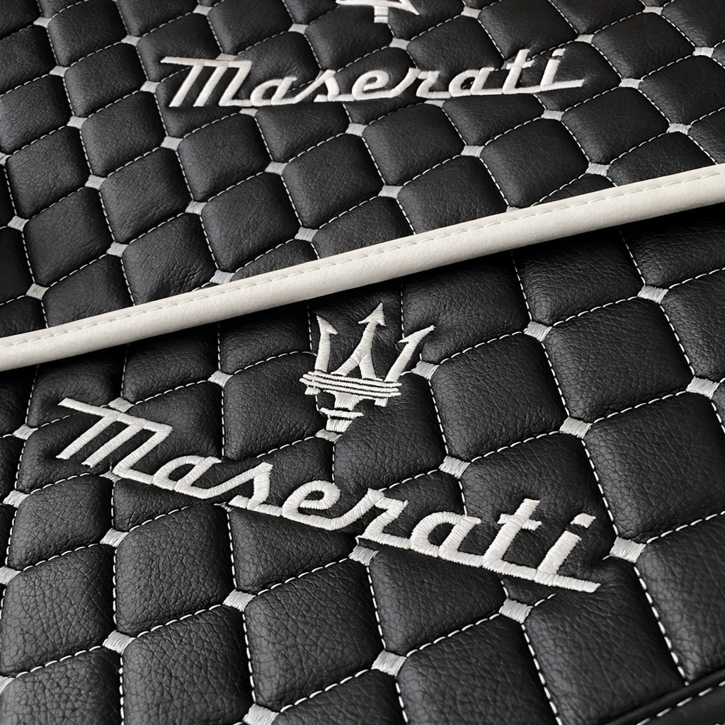 For Maserati Car Floor Mats Custom fit Leather for all Maserati Model Waterproof Carpet Liner