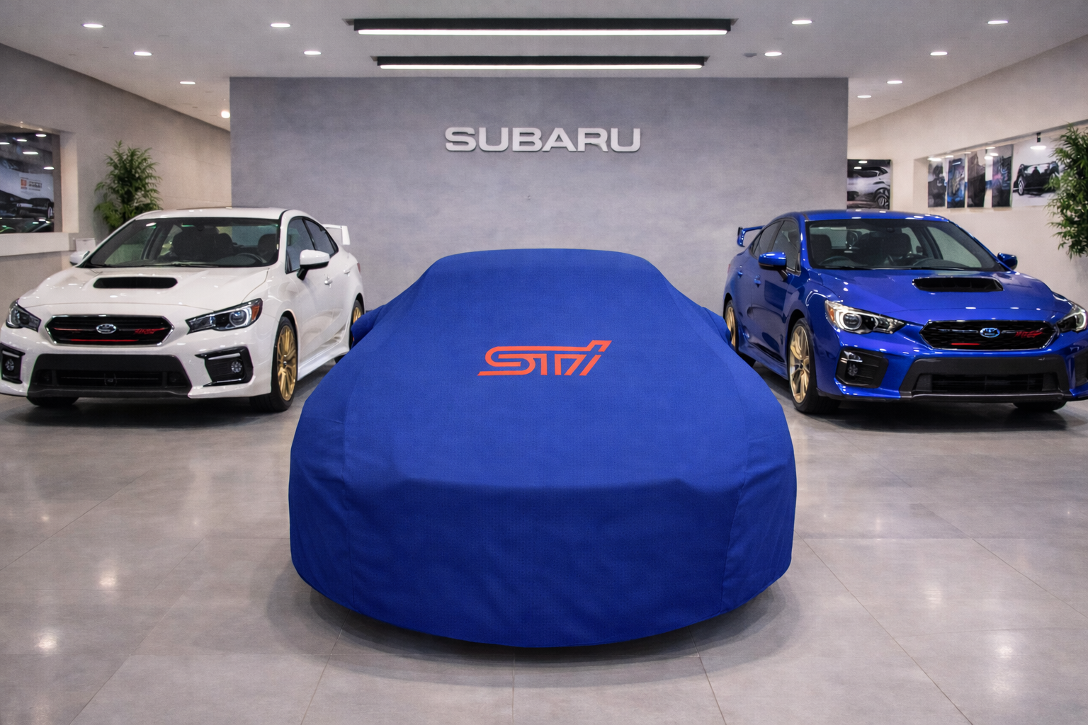 For Subaru STI Indoor Car Cover For All Model