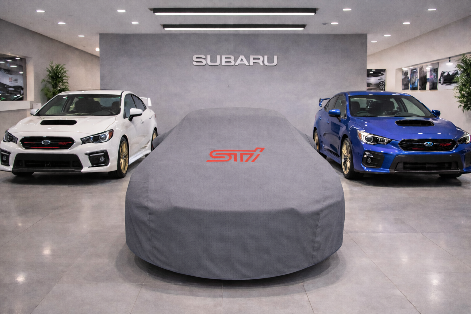 For Subaru STI Indoor Car Cover For All Model
