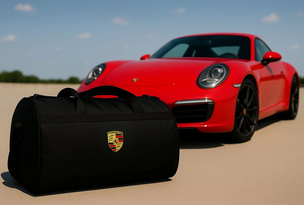 Luxury Porsche Duffel Bag - Trunk Bag 12 × 20 Inch