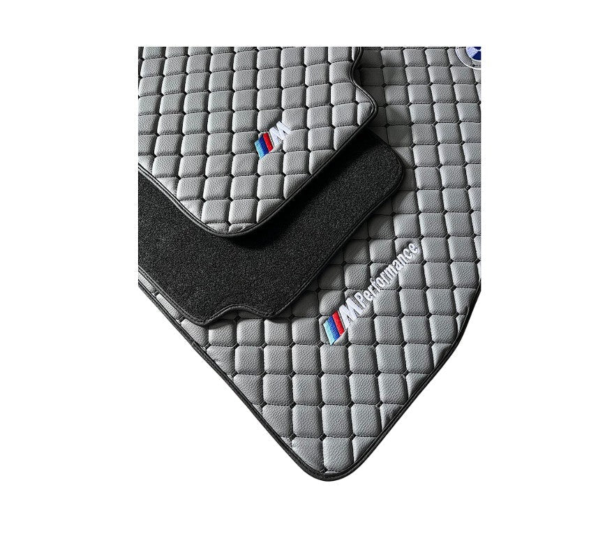 For BMW M Performance Car Floor Mats Custom fit Leather for all BMW M Performance Waterproof Carpet Liner