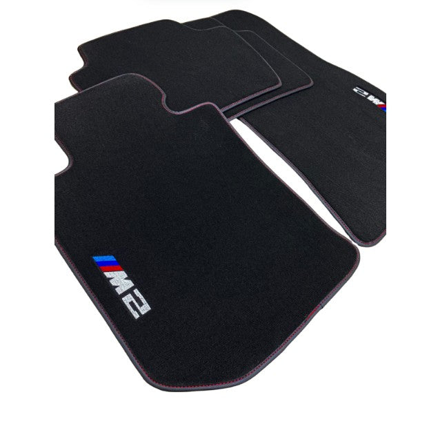 For All BMW M2 Model Carpet Car Floor Mats Custom fit for BMW Model M2 Design Carpet Liner