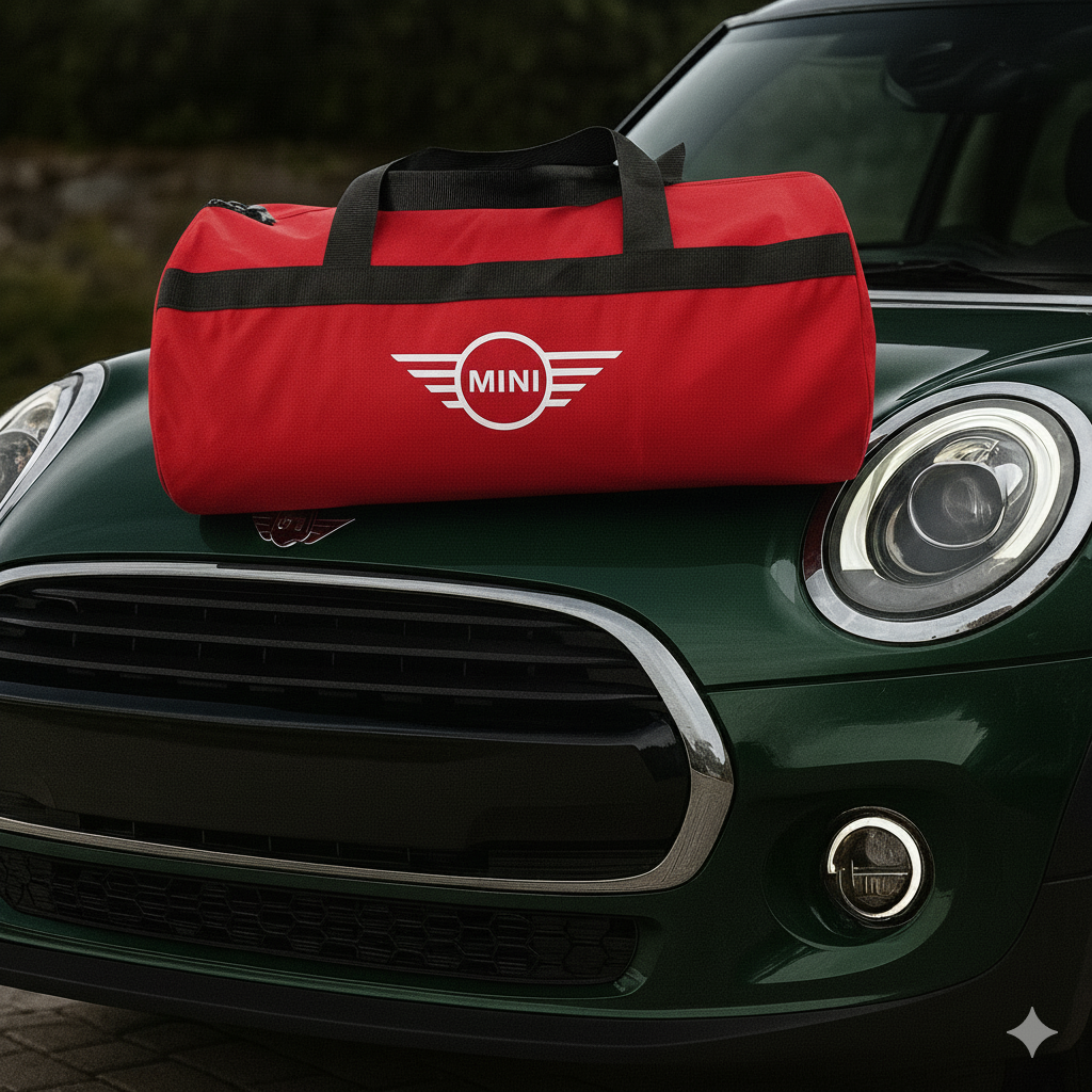 Luxury Mini Cooper Duffel Bag - Trunk Bag 30x50 cm