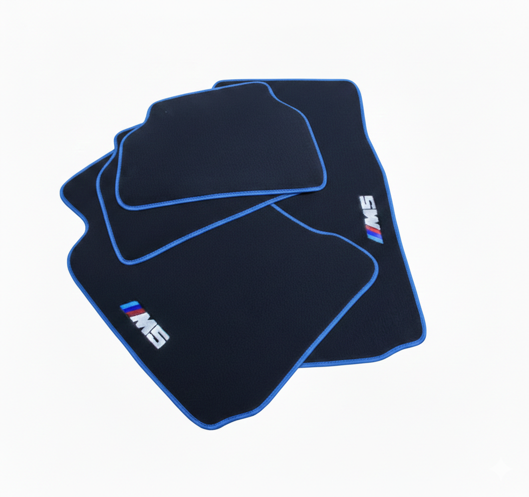 For All BMW M5 Model Carpet Car Floor Mats Custom fit for BMW Model M5 Design Carpet Liner