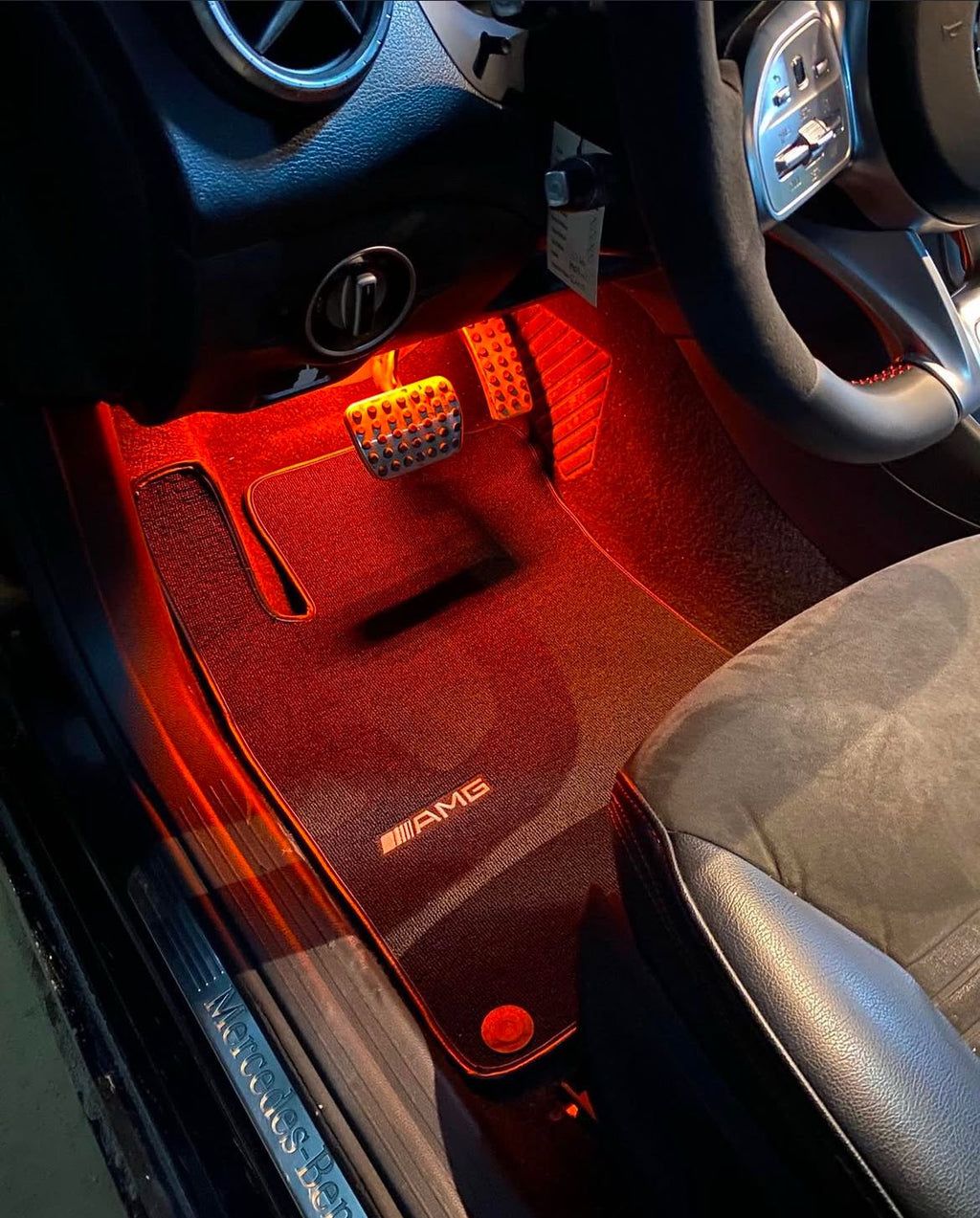 For Mercedes Benz AMG Carpet Car Floor Mats Custom fit for all AMG Model Carpet Liner
