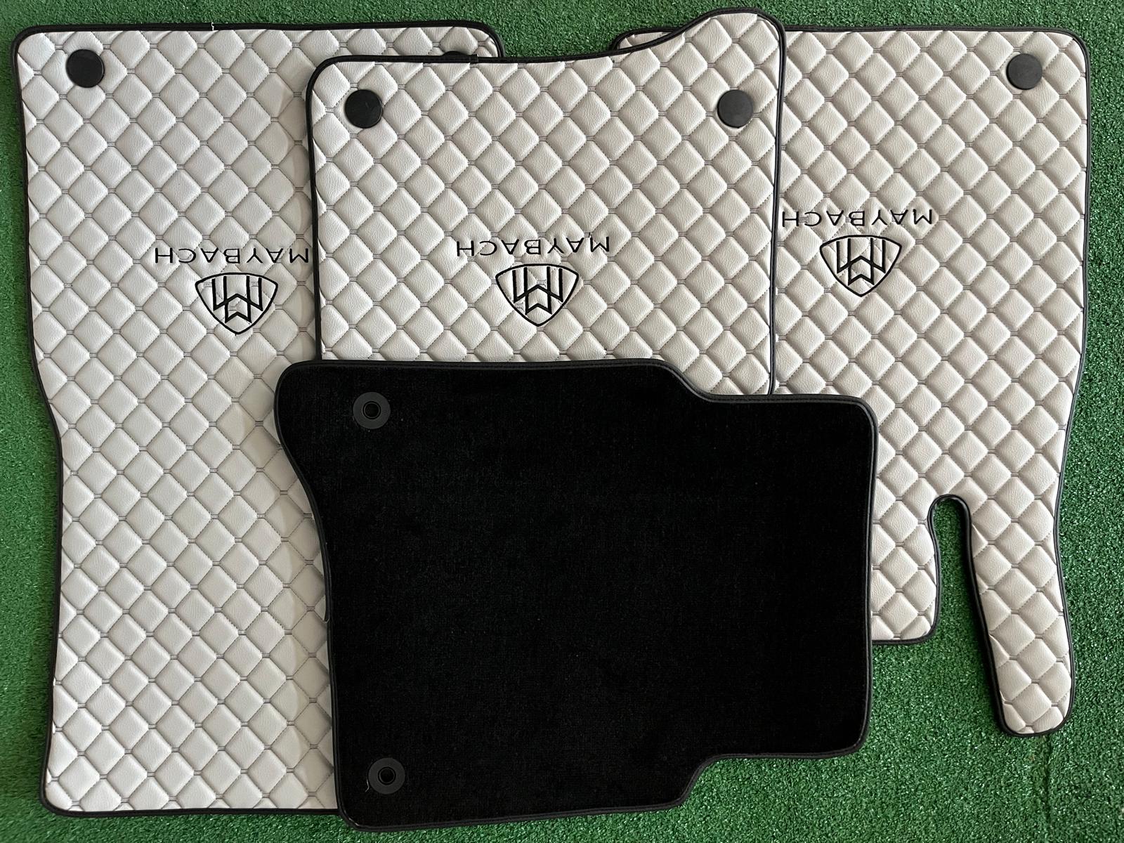 For Maybach Car Floor Mats Custom fit Leather for all Maybach Model Waterproof Carpet Liner