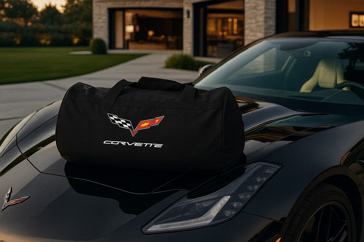 Luxury Corvette Duffel - Trunk Bag 12 × 20 Inch