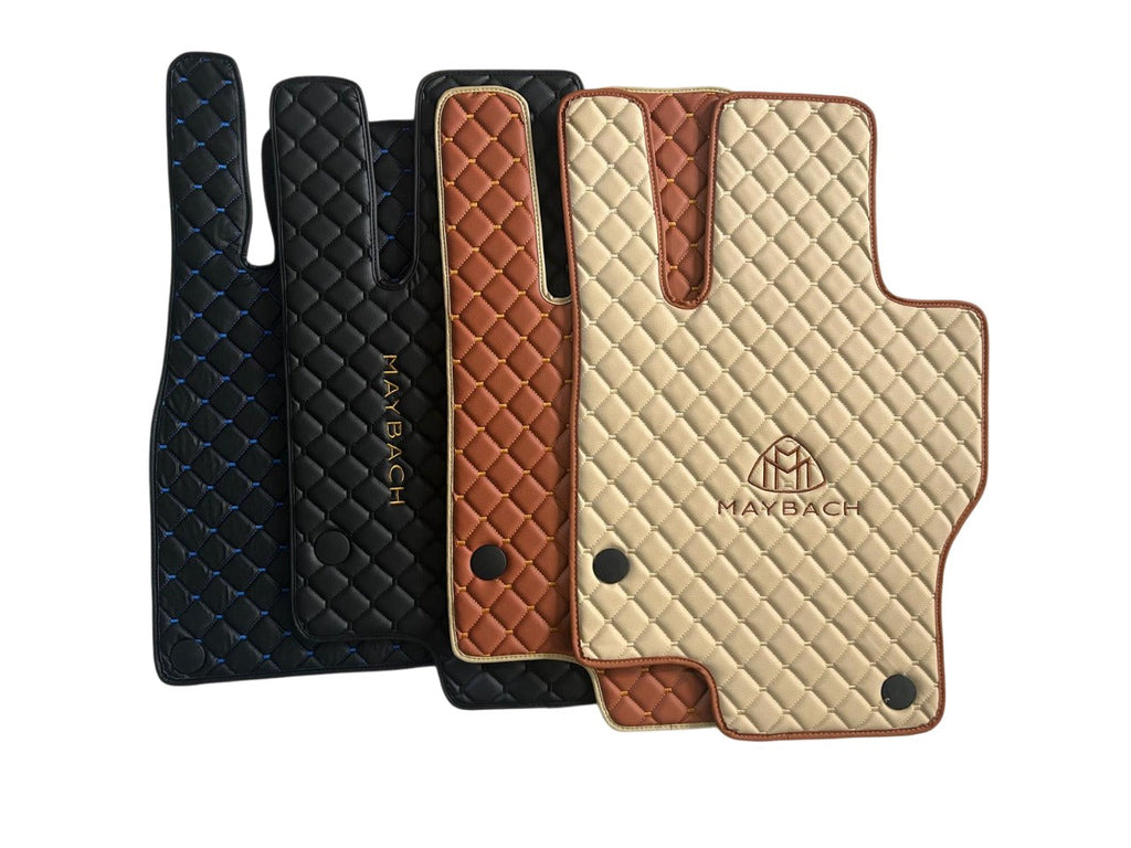 For Maybach Car Floor Mats Custom fit Leather for all Maybach Model Waterproof Carpet Liner