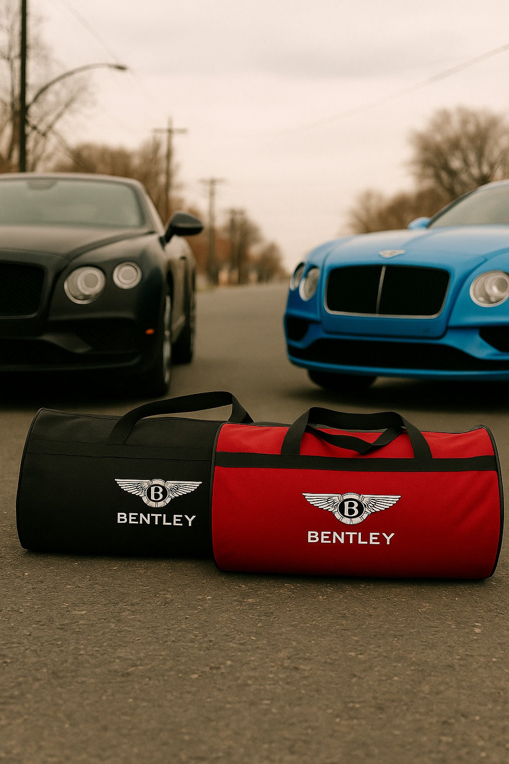 Luxury Bentley Duffel - Trunk Bag 12 × 20 Inch